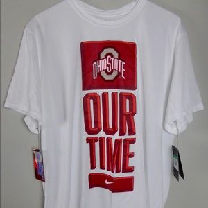 Ohio State Buckeyes OSU Nike Our Time T-Shirt NWT